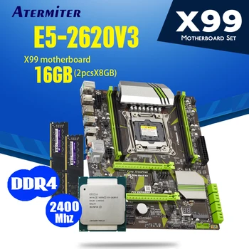 atermiter X99 motherboard set with Xeon E5 2620 V3 2pcs * 8GB = 16GB 2400MHz DDR4 memory
atermiter X99 motherboard set with Xeon E5 2620 V3 2pcs * 8GB = 16GB 2400MHz DDR4 memory