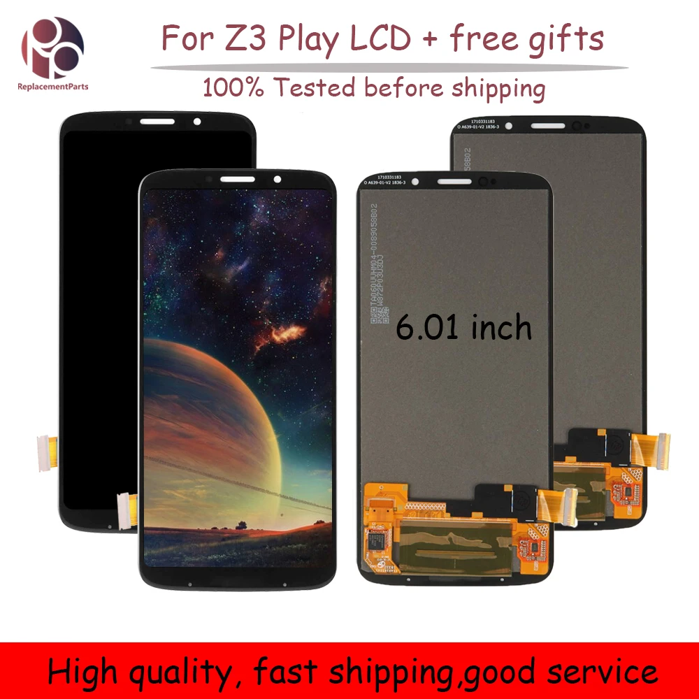5Pcs No Dead Pixel For Motorola Moto Z3 Play XT1929 LCD Display Touch Screen Sensor Panel Digitizer Assembly Replacement Parts
5Pcs No Dead Pixel For Motorola Moto Z3 Play XT1929 LCD Display Touch Screen Sensor Panel Digitizer Assembly Replacement Parts