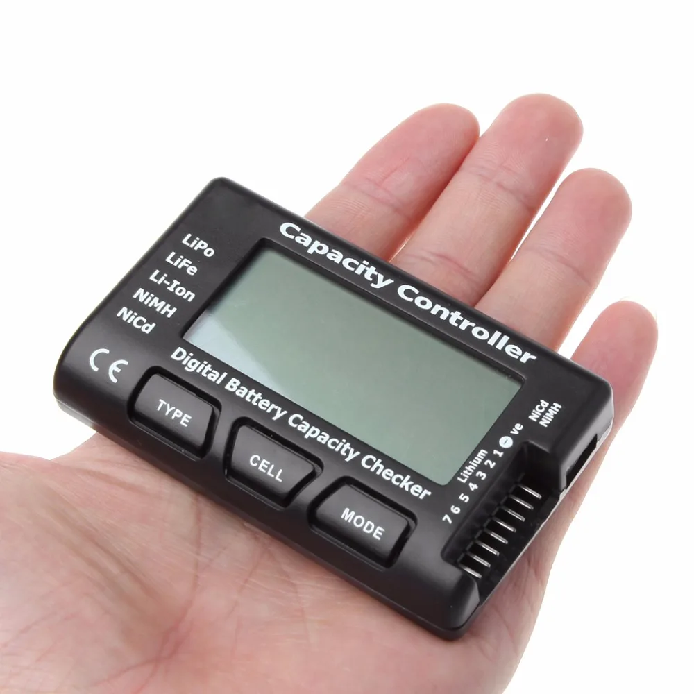 Цифровой измеритель емкости аккумулятора RC CellMeter 7 для LiPo LiFe Li-Ion NiMH Nicd дропшиппинг