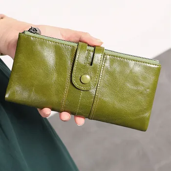 wallet women purse wallets genuine leather wallet 2020 Korean version of fashion leather ladies wallet zipper phone bag clutch 
wallet women purse wallets genuine leather wallet 2020 Korean version of fashion leather ladies wallet zipper phone bag clutch