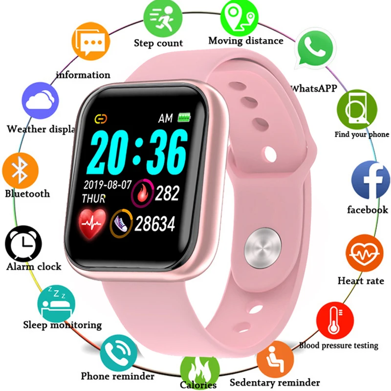 Y68 smart watch blood pressure fitness tracker heart Rate Sleep Monitor Smart Sport Watch for Android IOS relojes inteligentes
Y68 smart watch blood pressure fitness tracker heart Rate Sleep Monitor Smart Sport Watch for Android IOS relojes inteligentes