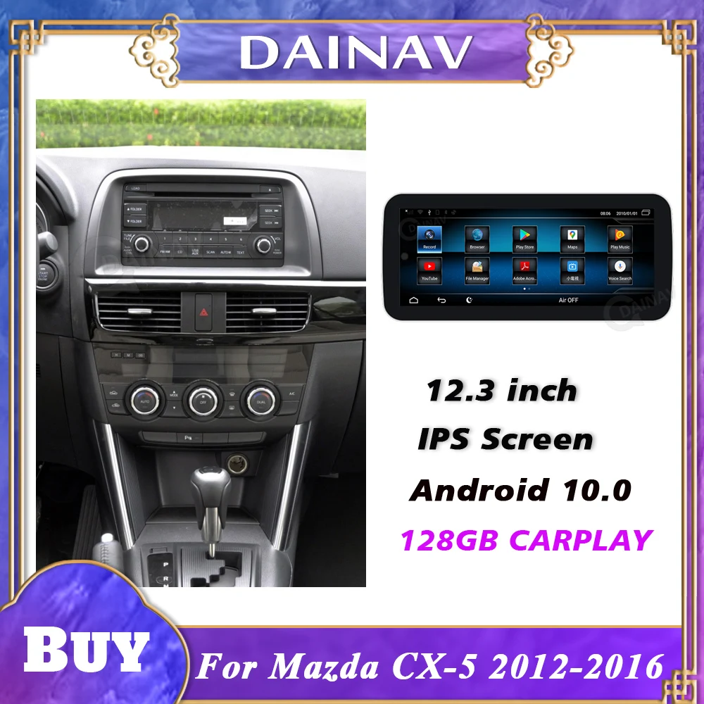 For Mazda CX-5 2012-2016 Android 12.3 inch Screen Car Stereo Navigation Radio media Video Player Headunit
For Mazda CX-5 2012-2016 Android 12.3 inch Screen Car Stereo Navigation Radio media Video Player Headunit
