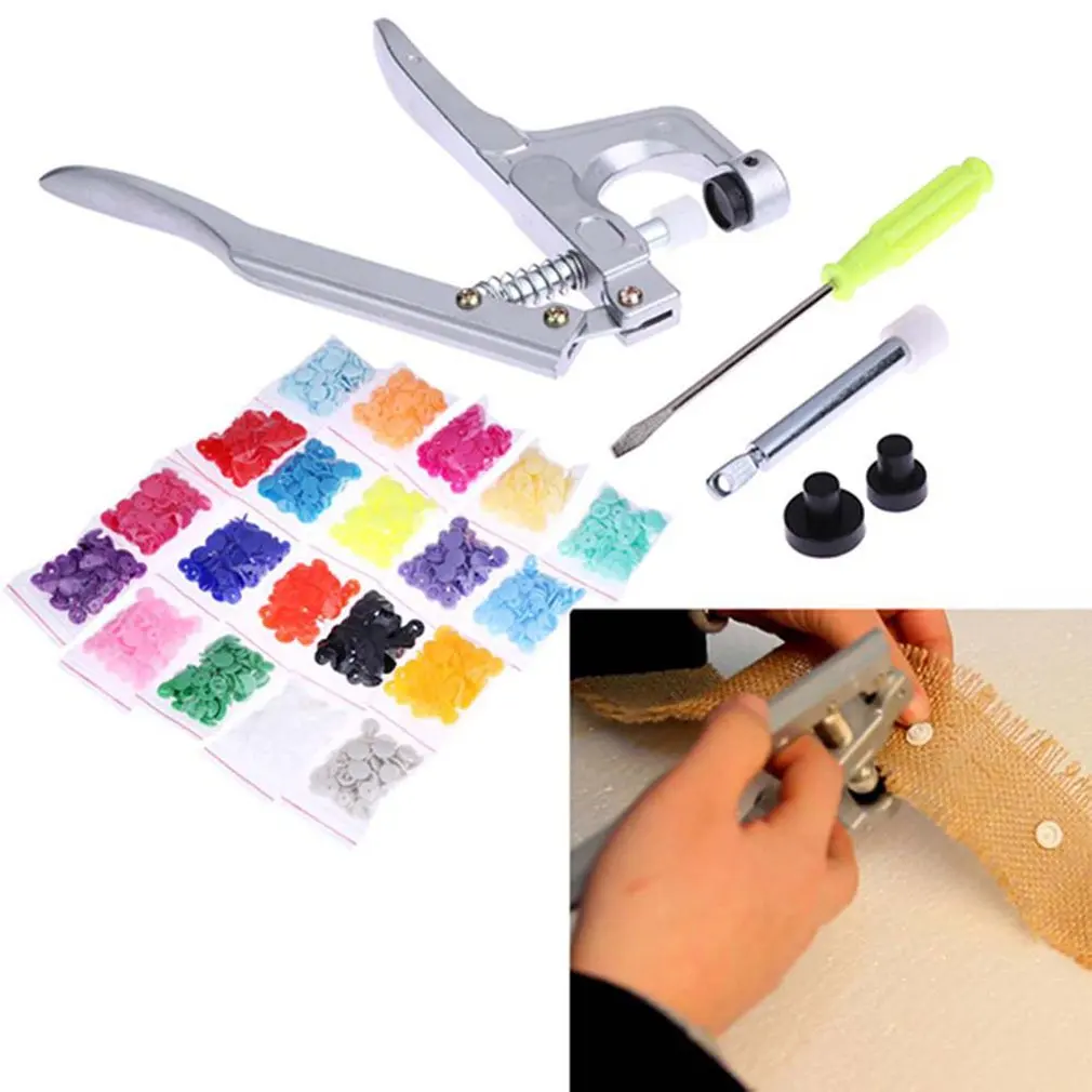 Multifunctional Snap Button Installation Tool Set Metal Hand Pressure Clamp Snap Button Round For Clothes
Multifunctional Snap Button Installation Tool Set Metal Hand Pressure Clamp Snap Button Round For Clothes