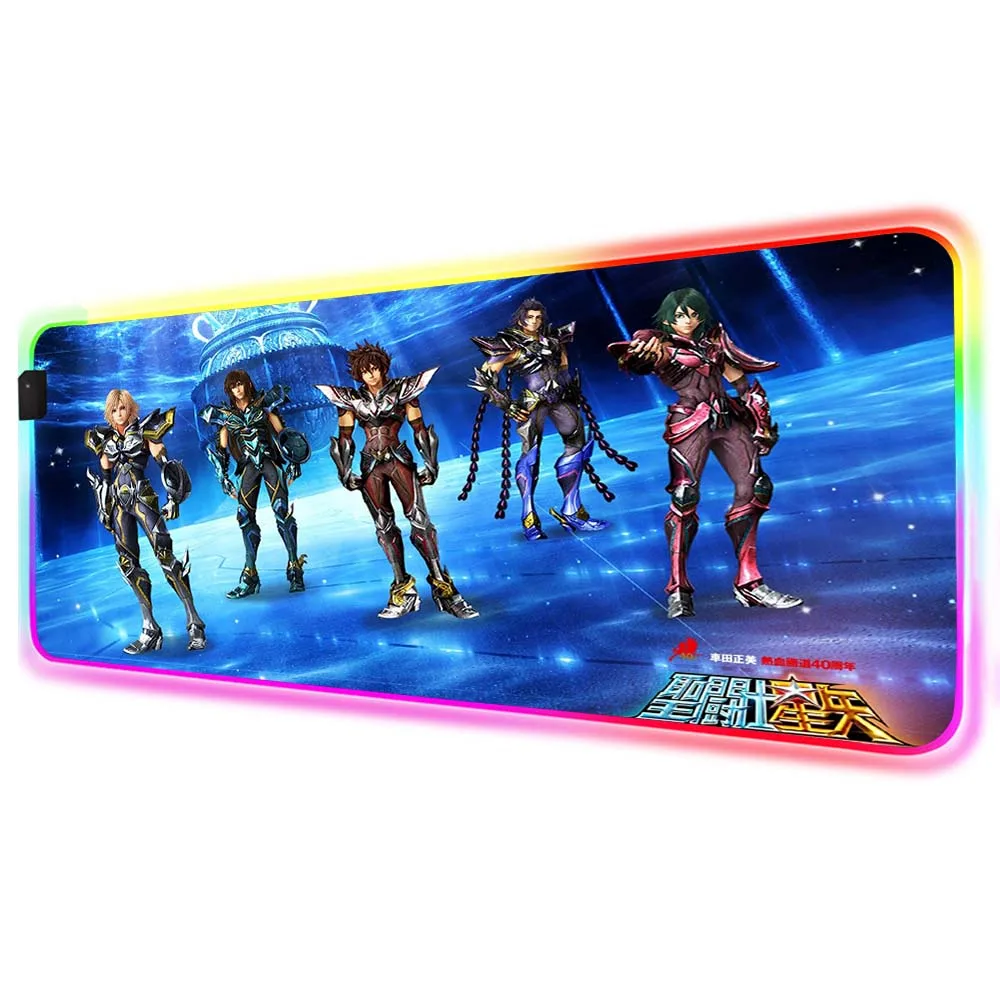 Anime Saint Seiya HD Wallpaper Mouse Pad Slip RGB Luminous LED Simple Desktop Pad Computer Game Accessories Mouse Pad XXL Desk
Anime Saint Seiya HD Wallpaper Mouse Pad Slip RGB Luminous LED Simple Desktop Pad Computer Game Accessories Mouse Pad XXL Desk