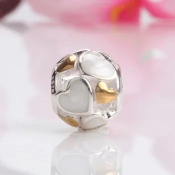 Original 925 Sterling Silver Bead New Hollow Enamel Heart Shaped Bead Fit Pandora Women Bracelet & Necklace Diy Jewelry
Original 925 Sterling Silver Bead New Hollow Enamel Heart Shaped Bead Fit Pandora Women Bracelet & Necklace Diy Jewelry
