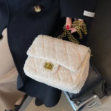 с доставкой Small Soft Faux Fur Flap Crossbody Bags with Chain for Women 2021 Winter Simple Solid Color Shoulder Handbags Purses
с доставкой Small Soft Faux Fur Flap Crossbody Bags with Chain for Women 2021 Winter Simple Solid Color Shoulder Handbags Purses