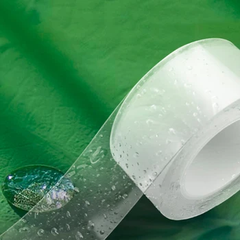 1 roll single-side adhesive Waterproof Mildew Strong Self-adhesive Transparent Tape Bathroom Toilet Crevice Strip Sink Pool Seal
1 roll single-side adhesive Waterproof Mildew Strong Self-adhesive Transparent Tape Bathroom Toilet Crevice Strip Sink Pool Seal