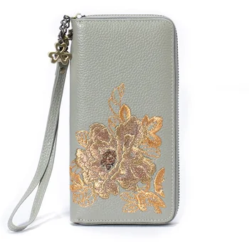 embroidery women genuine leather wallet large womens leather wallets chinese style ladies leather wallets long female purse
embroidery women genuine leather wallet large womens leather wallets chinese style ladies leather wallets long female purse