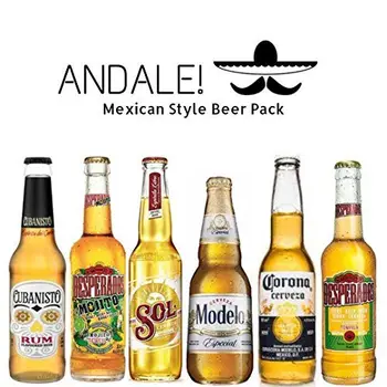 Andale! Pack de Cervezas Mexicanas - Cervezas de Mexico (Mejico) - Desperados Mojito, Desperados, Cerveza Modelo, Cerveza
Andale! Pack de Cervezas Mexicanas - Cervezas de Mexico (Mejico) - Desperados Mojito, Desperados, Cerveza Modelo, Cerveza