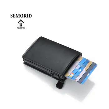SEMORID Multifunctional RFID Anti-scanning Card Slim Credit Card Case PU Leather Automatic Pop-up Wallet for Men
SEMORID Multifunctional RFID Anti-scanning Card Slim Credit Card Case PU Leather Automatic Pop-up Wallet for Men