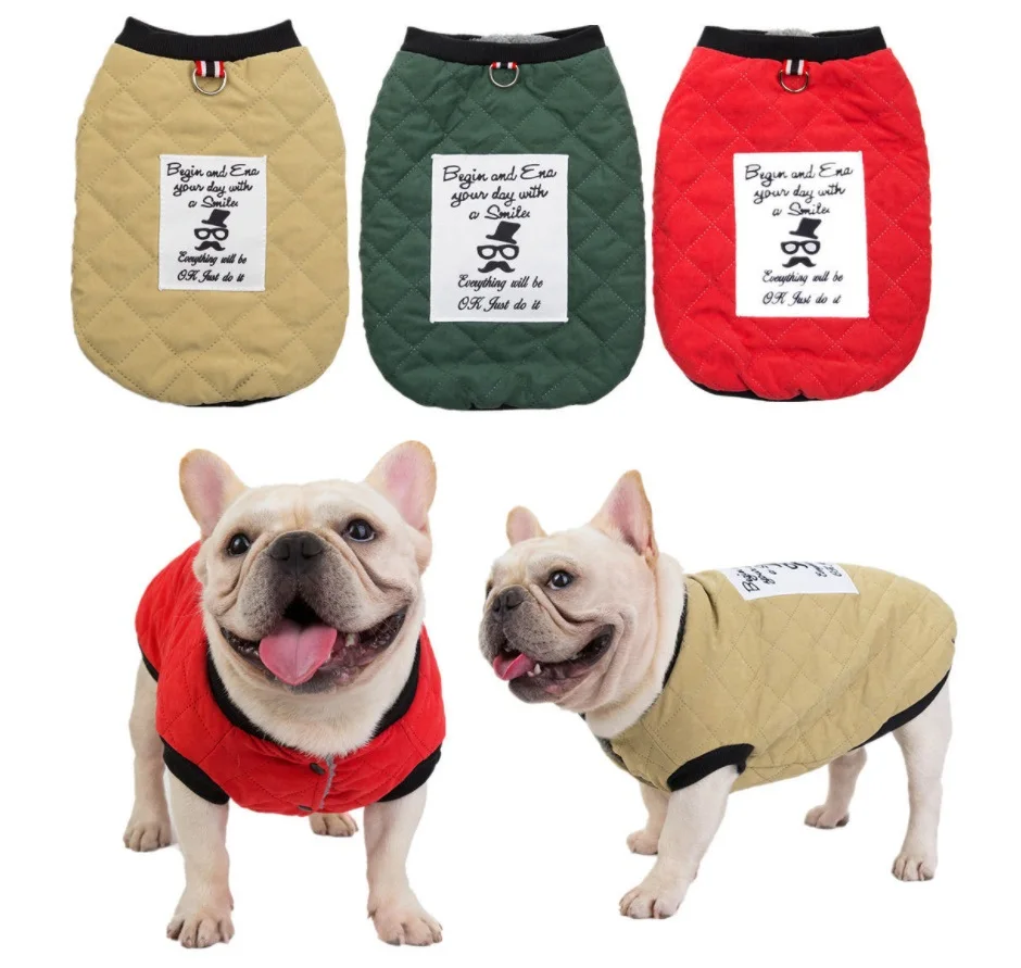 Pet Clothes French Bulldog Puppy Dog Costume Pet Jacket Plaid cotton padded clothes Dogs Clothing for Small Medium Dogs Puppy Ou
Pet Clothes French Bulldog Puppy Dog Costume Pet Jacket Plaid cotton padded clothes Dogs Clothing for Small Medium Dogs Puppy Ou