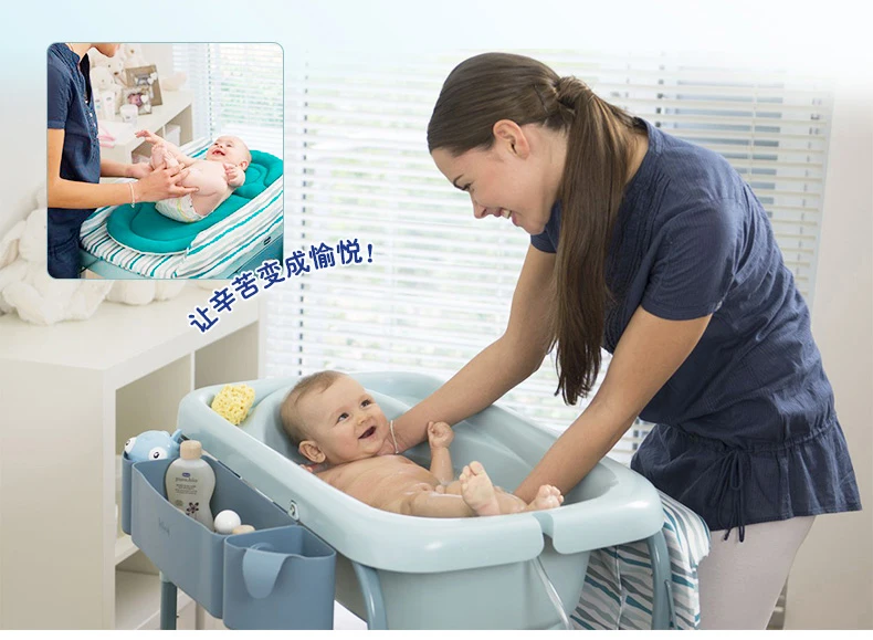 chicco changing table and bath