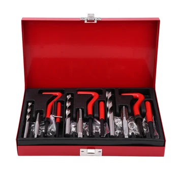 88Pcs Thread Repair Tool Kit M6 M8 M10 Tap Drill Insert Set Suitable For Engine Repair And Other Automotive.
88Pcs Thread Repair Tool Kit M6 M8 M10 Tap Drill Insert Set Suitable For Engine Repair And Other Automotive.