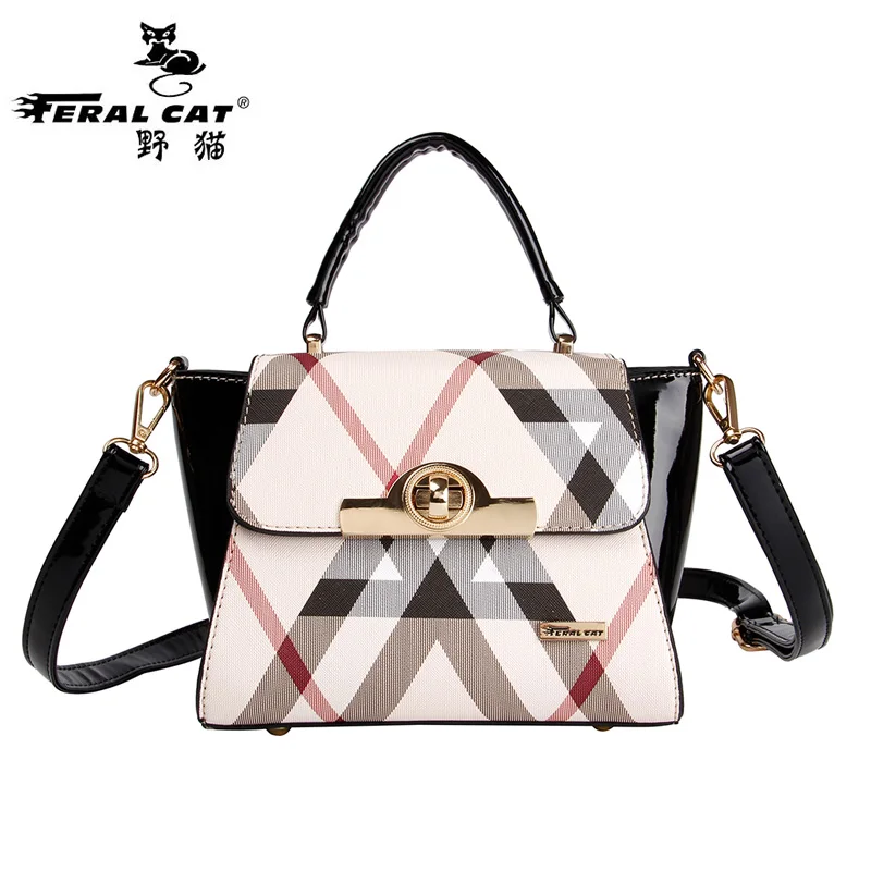 Brand Women Leather Handbag Female Luxury Logo Designer Grid Pattern Synthetic Leather 2019 New Plaid Shoulder Bags Small Tote
Brand Women Leather Handbag Female Luxury Logo Designer Grid Pattern Synthetic Leather 2019 New Plaid Shoulder Bags Small Tote