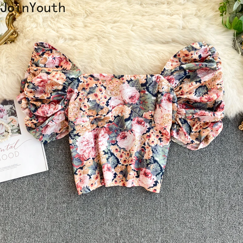 Joinyouth Korean Cute Blouse 2020 Women New Spring Fashion Shirt Short Print Square Collar Female Clothing Retro Puff Sleeve 394
Joinyouth Korean Cute Blouse 2020 Women New Spring Fashion Shirt Short Print Square Collar Female Clothing Retro Puff Sleeve 394