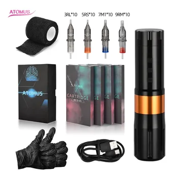 Tattoo Pen Wireless Rotary Temporary Tattoo Machine Set Battery Power Supply LED Digital Display Tattoo Body Art Liner Shader
Tattoo Pen Wireless Rotary Temporary Tattoo Machine Set Battery Power Supply LED Digital Display Tattoo Body Art Liner Shader