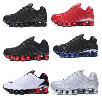 NEW SHOX TL Running Shoes for men Clay Orange Triple Black Blue Metallic Silver Sunrise University Red White sneakers Eur40-46
NEW SHOX TL Running Shoes for men Clay Orange Triple Black Blue Metallic Silver Sunrise University Red White sneakers Eur40-46