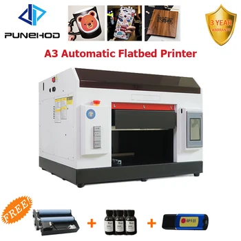 Punehod Fully Automatic A3 UV Flatbed Printer mobile Phone Color T-shirt Glass Printing Machine EPSON R1390 CMYK+WW emboss
Punehod Fully Automatic A3 UV Flatbed Printer mobile Phone Color T-shirt Glass Printing Machine EPSON R1390 CMYK+WW emboss