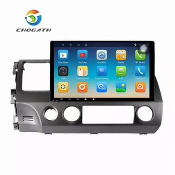 

ChoGath 10.2'' car radio GPS Quad Core RAM 1GB Android 9.0 Car Radio GPS Navigation Player for Honda Civic 2006-2011 No Canbus