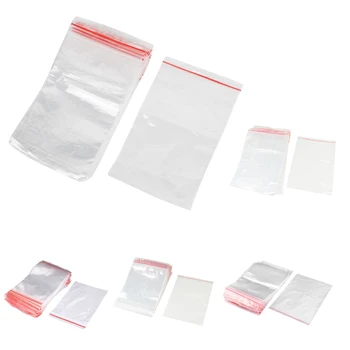 100 pieces 26*18cm Transparent Plastic Seal Zip Closure Zip Closed Bag 
100 pieces 26*18cm Transparent Plastic Seal Zip Closure Zip Closed Bag