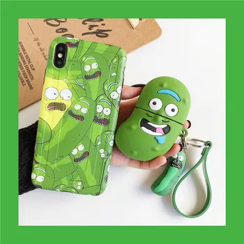 3D Cartoon Reactor cucumber Earphone Case For Airpods Pro Case Wireless Bluetooth Headphone Headset Cover With Hook
3D Cartoon Reactor cucumber Earphone Case For Airpods Pro Case Wireless Bluetooth Headphone Headset Cover With Hook