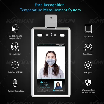 Temperature Sensor Face Recognition Temperature Measurement System Non-Contact Infrared Thermometer Fit For Office Entrance Exit
Temperature Sensor Face Recognition Temperature Measurement System Non-Contact Infrared Thermometer Fit For Office Entrance Exit