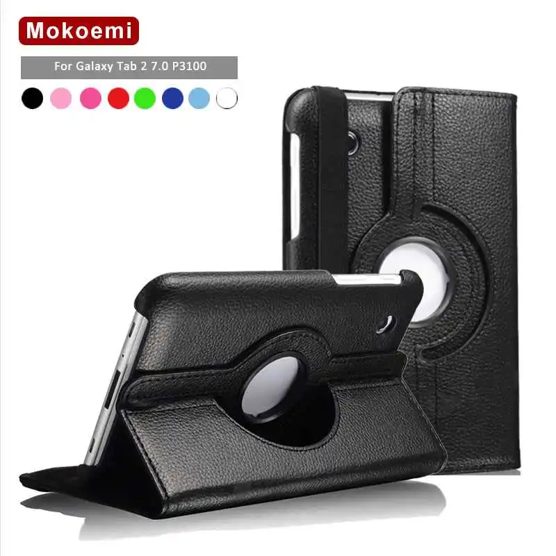 Mokoemi 360 Rotation Flip Stand Leather 7.0"For Samsung Galaxy Tab 2 7.0 P3100 Case For Galaxy Tab 2 7.0 P3100 Tablet Case Cover
Mokoemi 360 Rotation Flip Stand Leather 7.0"For Samsung Galaxy Tab 2 7.0 P3100 Case For Galaxy Tab 2 7.0 P3100 Tablet Case Cover