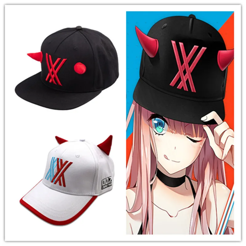 Beautiful animation darling in the franxx 02 national team cosplay Baseball Cap ZERO TWO duck tongue Adjustable hat
Beautiful animation darling in the franxx 02 national team cosplay Baseball Cap ZERO TWO duck tongue Adjustable hat