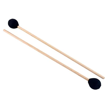 2 Pcs Drum Mallets Percussion Sticks Wool Felt Head Mallets with Wooden Handle Musical Instrument Drumsticks Accessories
2 Pcs Drum Mallets Percussion Sticks Wool Felt Head Mallets with Wooden Handle Musical Instrument Drumsticks Accessories