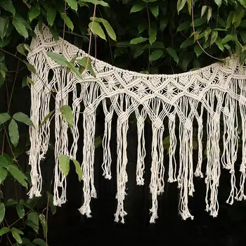 New Wedding Woven Tapestry Bohemian Tassel Lace Party Wall Home Decoration Macrame Boho Decor Wall Hanging Wedding Backdrop Arch
New Wedding Woven Tapestry Bohemian Tassel Lace Party Wall Home Decoration Macrame Boho Decor Wall Hanging Wedding Backdrop Arch