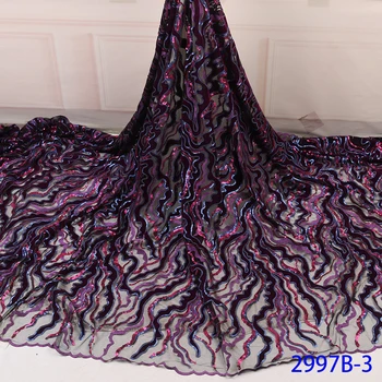 NIAI African Lace Fabric 2019 High Quality Velvet Lace Nigerian French Sequence Net Lace Fabrics For Women Party Dress XY2997B-3
NIAI African Lace Fabric 2019 High Quality Velvet Lace Nigerian French Sequence Net Lace Fabrics For Women Party Dress XY2997B-3