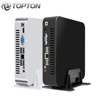 

TOPTON Gaming Mini Computer Intel i7-9700 i5-9400 i3-9100 Windows 10 Desktop Barebone PC Linux Nettop HTPC UHD630 8*USB WiFi