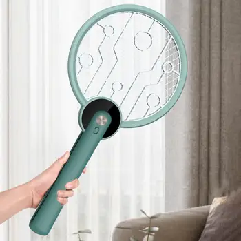 Electric Fly Mosquito Swatter Bug Racket wiht Flash Light 3 Layer Mesh Rechargeable Handheld Anti Insects Zapper Swatter Killer
Electric Fly Mosquito Swatter Bug Racket wiht Flash Light 3 Layer Mesh Rechargeable Handheld Anti Insects Zapper Swatter Killer