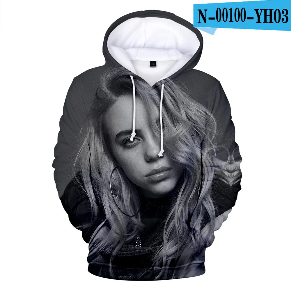 Hot Sale Billie Eilish hoodies Sweatshirts Women Men Hoodie Fashion Sweatshirts Kids Boys Girls Hoody Spring Autumn Pullovers
Hot Sale Billie Eilish hoodies Sweatshirts Women Men Hoodie Fashion Sweatshirts Kids Boys Girls Hoody Spring Autumn Pullovers