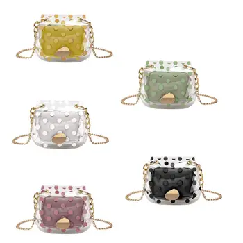 Fashion Women Girls Transparent Handbag Shoulder Bag Lady Chain Satchel Purse Clutch Crossbody Bag Female Casual Shopping Tote
Fashion Women Girls Transparent Handbag Shoulder Bag Lady Chain Satchel Purse Clutch Crossbody Bag Female Casual Shopping Tote