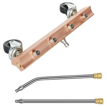 Pressure Washer Undercarriage Cleaner, 13 Inch Pressure Washer Broom, Under Car Wash with Extension Wand
Pressure Washer Undercarriage Cleaner, 13 Inch Pressure Washer Broom, Under Car Wash with Extension Wand