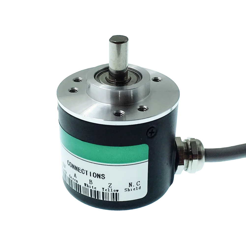Incremental Photoelectric Rotary Encoder ZSP3806 1000 Pulse 1000 Line ABZ Three-phase 5-24V
Incremental Photoelectric Rotary Encoder ZSP3806 1000 Pulse 1000 Line ABZ Three-phase 5-24V