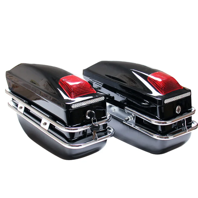 24L motorcycle side box suitcase tail tool bag motorcycle universal modified side box suitable for Kawasaki/Honda/Yamaha/Suzuki 
24L motorcycle side box suitcase tail tool bag motorcycle universal modified side box suitable for Kawasaki/Honda/Yamaha/Suzuki