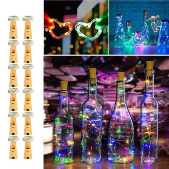 12pcs 1M 2M 10 20 LEDs Bottle Lights Light String Cork Shape For Wine Bottle String Party Wedding Christmas Halloween Bar Decor
12pcs 1M 2M 10 20 LEDs Bottle Lights Light String Cork Shape For Wine Bottle String Party Wedding Christmas Halloween Bar Decor