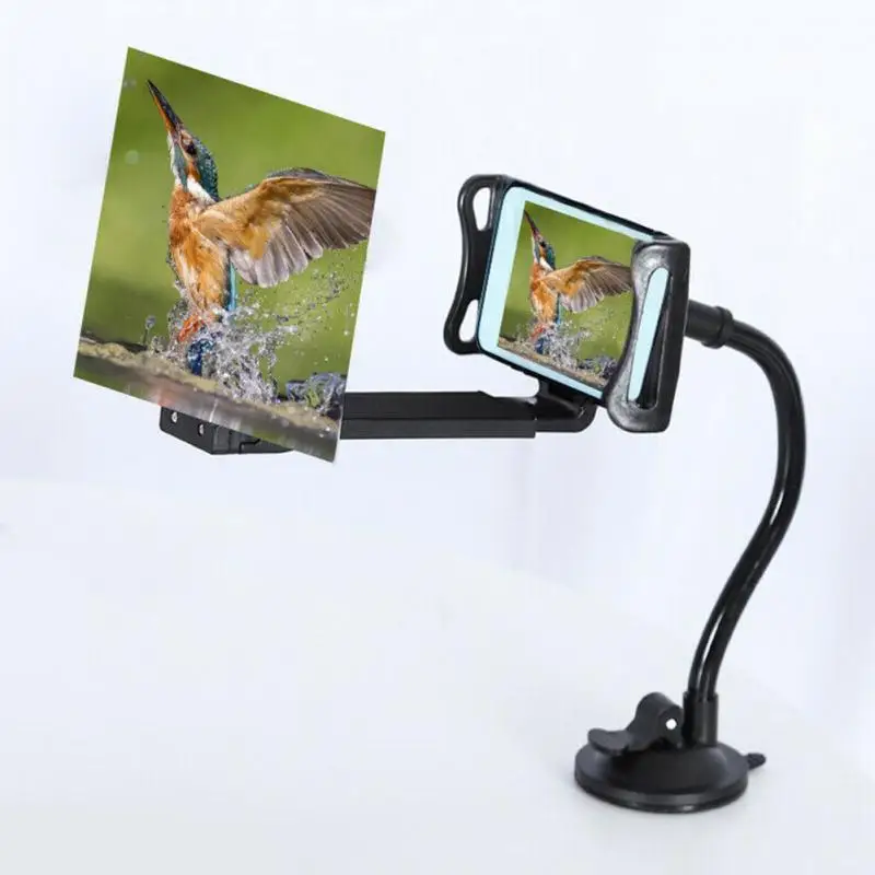 Phone Screen Magnifie Magnifying Glass Flexible Enlarged Projector Stand Bracket Holder Mobile Phone 3DScreen HD Video Amplifier
Phone Screen Magnifie Magnifying Glass Flexible Enlarged Projector Stand Bracket Holder Mobile Phone 3DScreen HD Video Amplifier