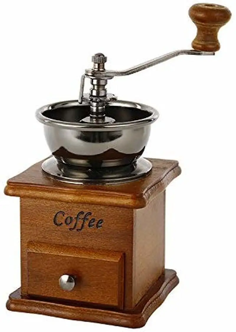 Yooap Vintage Manual Coffee Grinder Ceramic Cone Burr Portable Hand-cranked Coffee Machine (Linen)
Yooap Vintage Manual Coffee Grinder Ceramic Cone Burr Portable Hand-cranked Coffee Machine (Linen)