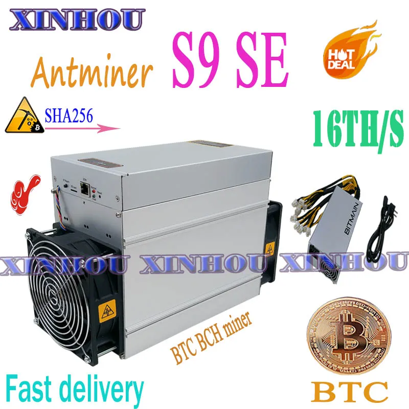 Б/у Майнер BITMAIN BTC BCH AntMiner S9 SE 16T SHA256 ASIC Майнер лучше чем antminer S9 S9k T9 M3 Ebit E9.3 E10.3 T2T T3 Z1PRO
Б/у Майнер BITMAIN BTC BCH AntMiner S9 SE 16T SHA256 ASIC Майнер лучше чем antminer S9 S9k T9 M3 Ebit E9.3 E10.3 T2T T3 Z1PRO