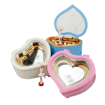 Heart Shape Dancing Ballerina Music Box Mechanism For Musical Box Tous Jewelry Boxes Happy Birthday Gift For Girlfriend II50YYH
Heart Shape Dancing Ballerina Music Box Mechanism For Musical Box Tous Jewelry Boxes Happy Birthday Gift For Girlfriend II50YYH