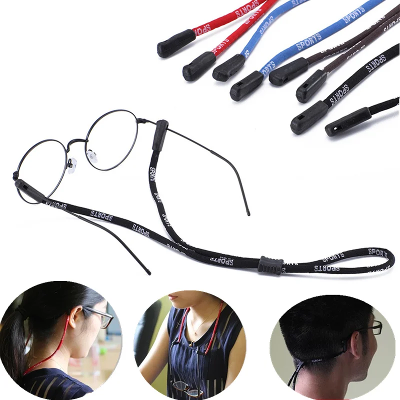 Glasses String 1pc Elastic Eyeglasses Cord adjustable glasses lanyards Neck string cord retainer strap Head Band Glasses rope
Glasses String 1pc Elastic Eyeglasses Cord adjustable glasses lanyards Neck string cord retainer strap Head Band Glasses rope