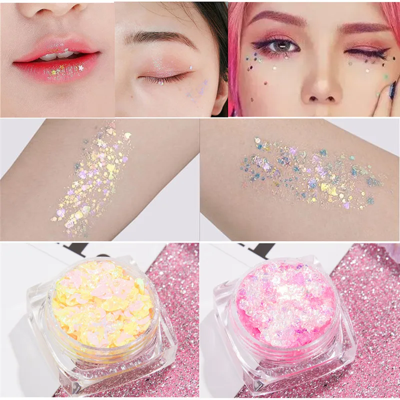 10 Color Eye Makeup Star Patch Sequin Cream Eyeshadow Lasting Face Stickers Powder Tears Paste Flash Drill Makeup Cosmetic TSLM1
10 Color Eye Makeup Star Patch Sequin Cream Eyeshadow Lasting Face Stickers Powder Tears Paste Flash Drill Makeup Cosmetic TSLM1