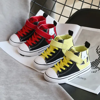 Children's High Canvas Shoes 2019 Autumn New Graffiti Baby Shoes for Boys and Girls Soft Bottom Breathable Casual Shoes
Children's High Canvas Shoes 2019 Autumn New Graffiti Baby Shoes for Boys and Girls Soft Bottom Breathable Casual Shoes