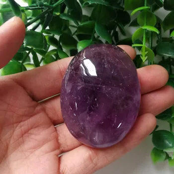 High Quality Natural Gem Dream Amethyst Chakra Crystal Palm Stones Reiki Healing Hand Play Stone Home Decor Gift ZR 
High Quality Natural Gem Dream Amethyst Chakra Crystal Palm Stones Reiki Healing Hand Play Stone Home Decor Gift ZR