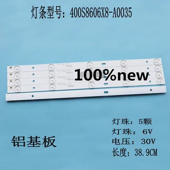 8PCS 100%NEW good quality LCD TV backlight bar FOR 400S8606X8-A0035 E34036 40S-4-10 1.00.1.388015S01R V1 94V-O DY-01
8PCS 100%NEW good quality LCD TV backlight bar FOR 400S8606X8-A0035 E34036 40S-4-10 1.00.1.388015S01R V1 94V-O DY-01