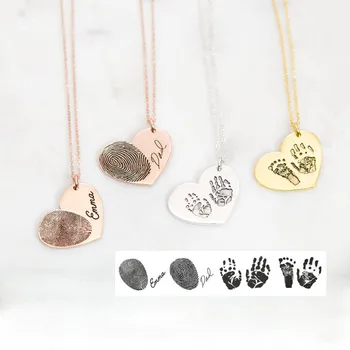 Personalized Fingerprint Handwriting Necklace in Sterling Silver,Memorial Fingerprint Jewelry,Memorial Gift,Christmas Gift
Personalized Fingerprint Handwriting Necklace in Sterling Silver,Memorial Fingerprint Jewelry,Memorial Gift,Christmas Gift