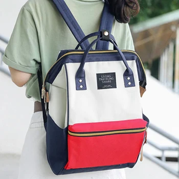 Ladies Oxford cloth Backpacks School Backpack GirlsTravel Bags Fashion Boys Rucksack Female Patchwork backpack Unisex korean
Ladies Oxford cloth Backpacks School Backpack GirlsTravel Bags Fashion Boys Rucksack Female Patchwork backpack Unisex korean